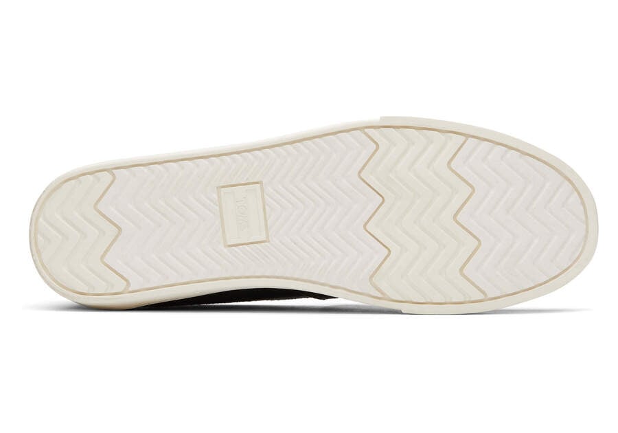 Alpargata Cupsole Black Heritage Canvas Slip On Bottom Sole View Opens in a modal