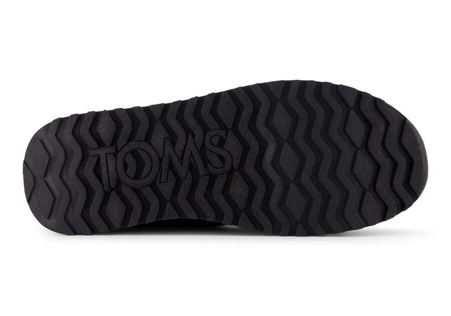 Resident 2.0 Black Triangle Woven Sneaker Bottom Sole View Opens in a modal