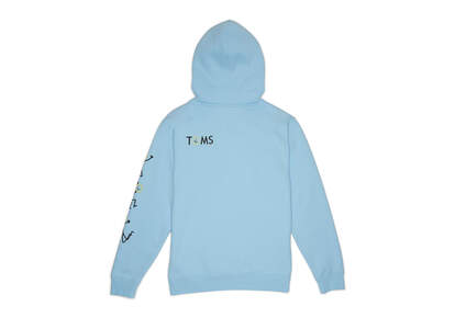TOMS x Happiness Project Blue Nick Hoodie