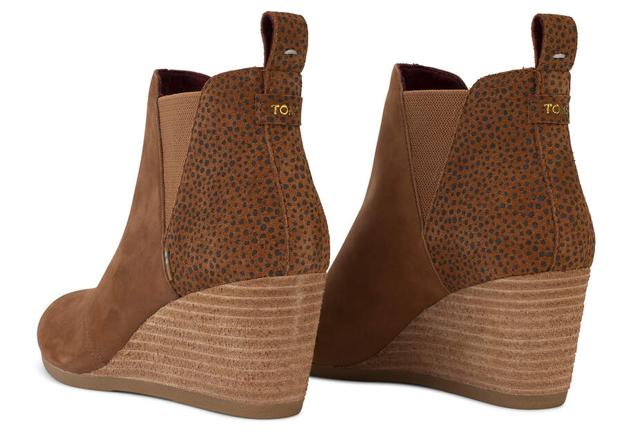 Kelsey Wedge Bootie Back View Opens in a modal
