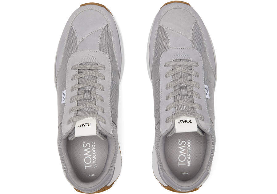 Wyndon Grey Jogger Sneaker Top View Opens in a modal