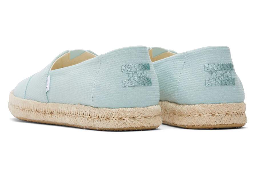 Alpargata Rope 2.0 Soft Blue Espadrille Back View Opens in a modal