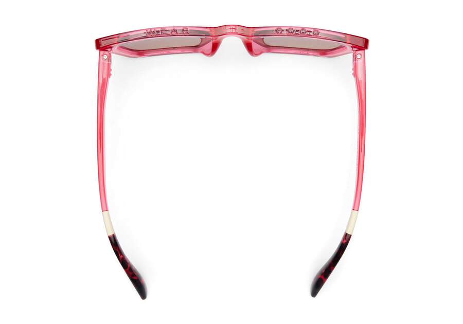 Sahara Pink Traveler Sunglasses Top View Opens in a modal