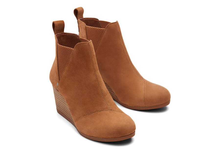 Kelsey Wedge Bootie Front View Opens in a modal