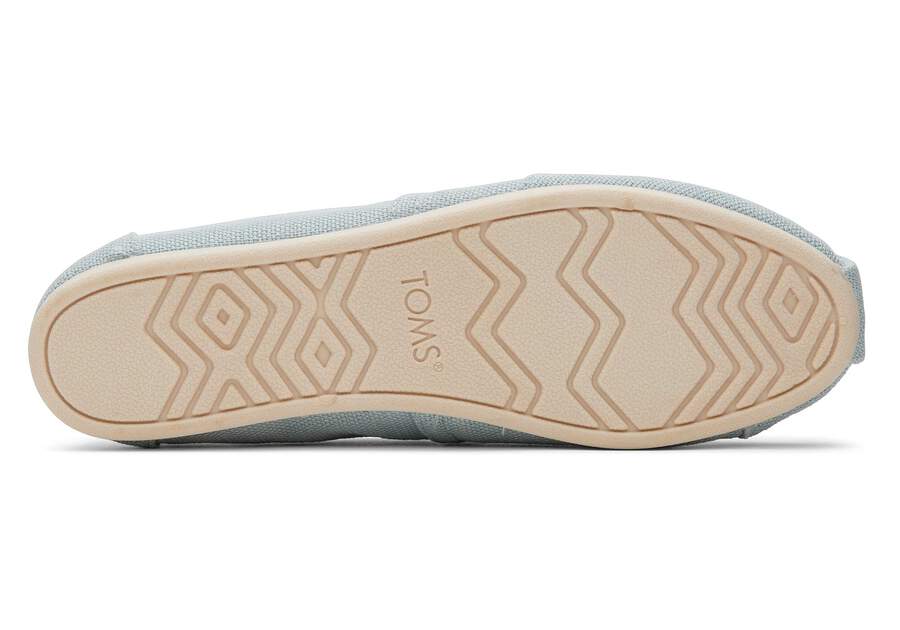 Alpargata Soft Blue Heritage Canvas Bottom Sole View Opens in a modal