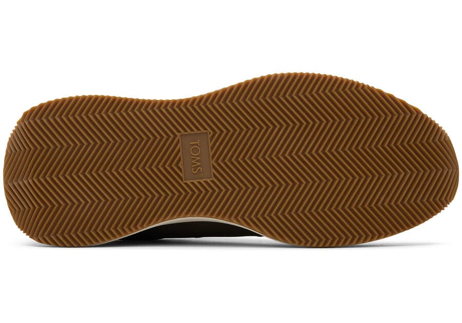Wyndon Olive Jogger Sneaker Bottom Sole View Opens in a modal