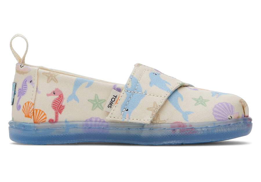 Alpargata Ocean Friends Toddler Shoe Side View Opens in a modal