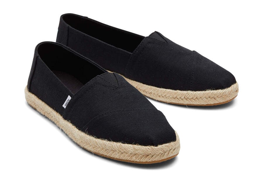 Alpargata Recycled Cotton Rope Espadrille Front View Opens in a modal