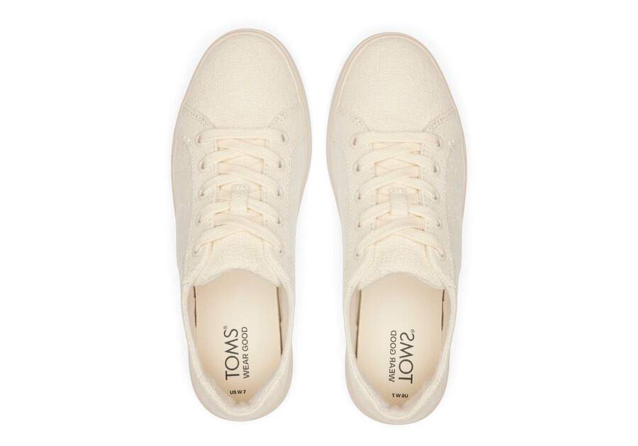 Kameron Natural Sneaker Top View Opens in a modal
