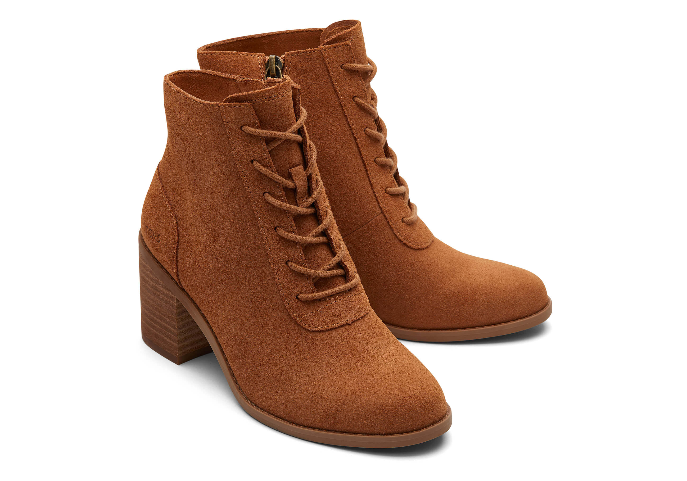 Women Fashion Casual Vintage Retro Mid-Calf Boots Lace Up Thick Heels Shoes  - Walmart.com