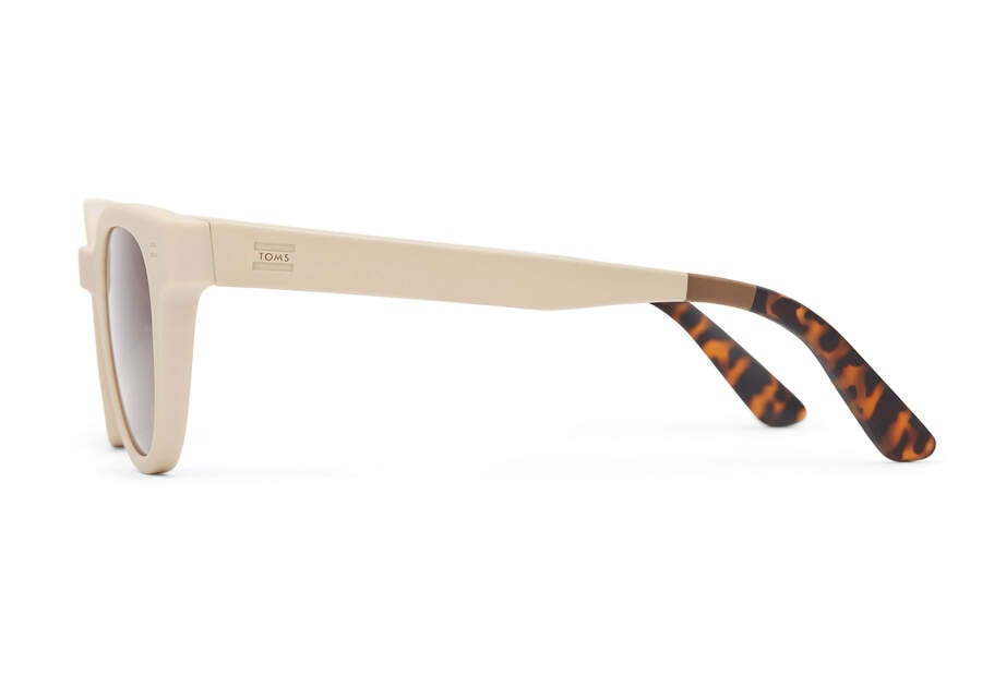 Rhodes Oatmilk Traveler Sunglasses  Opens in a modal
