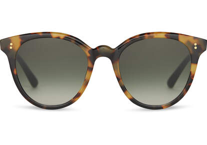 Aaryn Blonde Tortoise Handcrafted Sunglasses