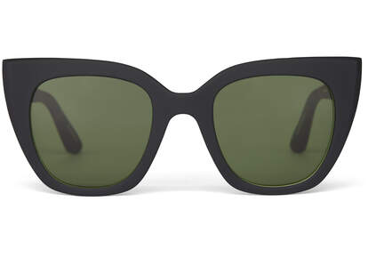 Sydney Black Tortoise Polarized Traveler Sunglasses