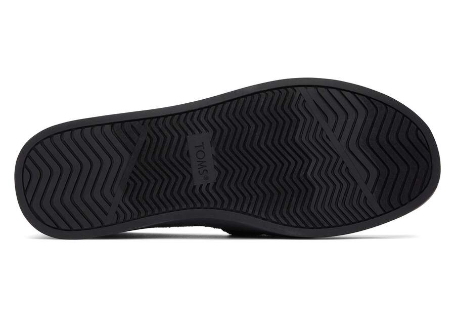 Kameron Black Slip On Sneaker Bottom Sole View Opens in a modal