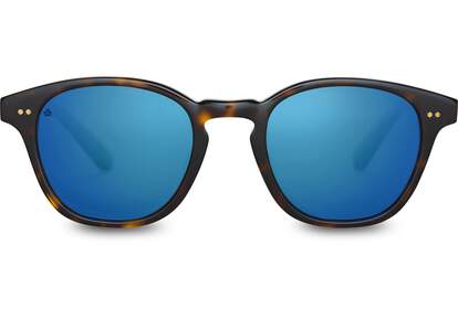 Wyatt Tortoise Zeiss Polarized Handcrafted Sunglasses