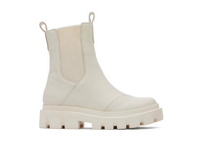 Rowan Light Sand Water Resistant Leather Boot