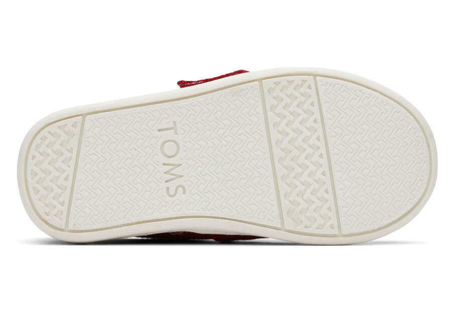 Alpargata Red Canvas Toddler Shoe Bottom Sole View Opens in a modal