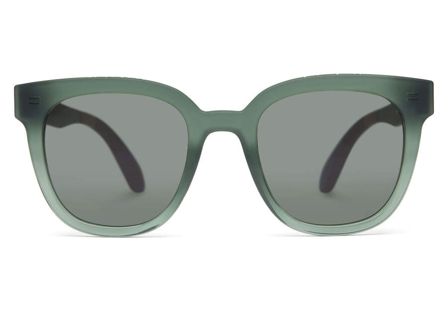 Juniper Spruce Traveler Sunglasses Front View Opens in a modal