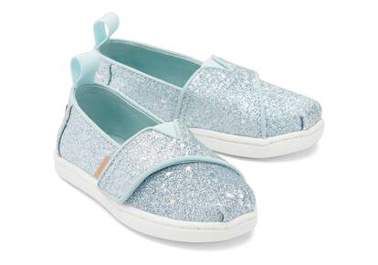 Tiny Alpargata Mint Cosmic Glitter Toddler Shoe