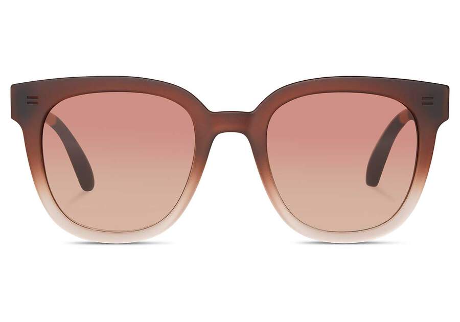 Juniper Ombre Traveler Sunglasses Front View Opens in a modal