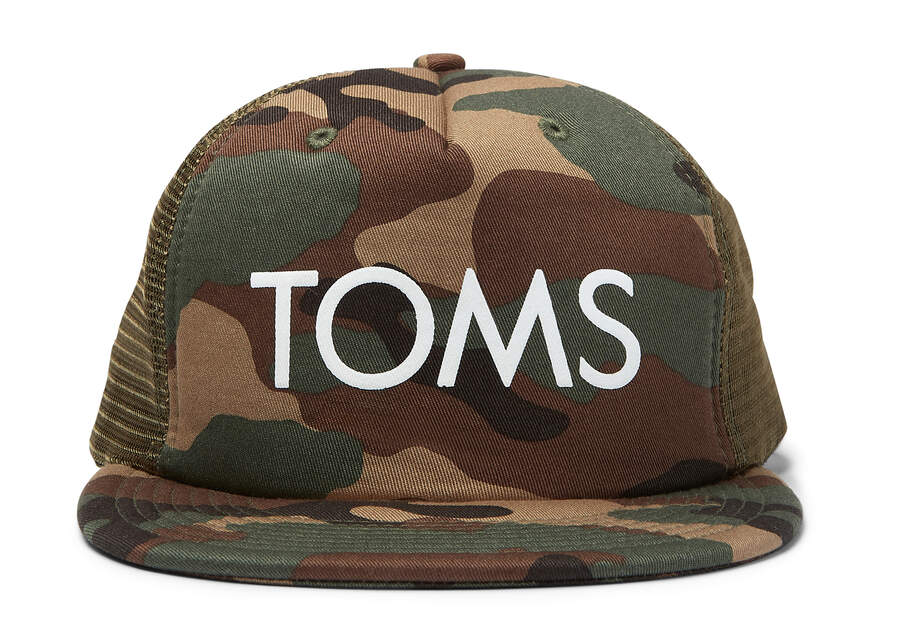 TOMS Trucker Hat Front View