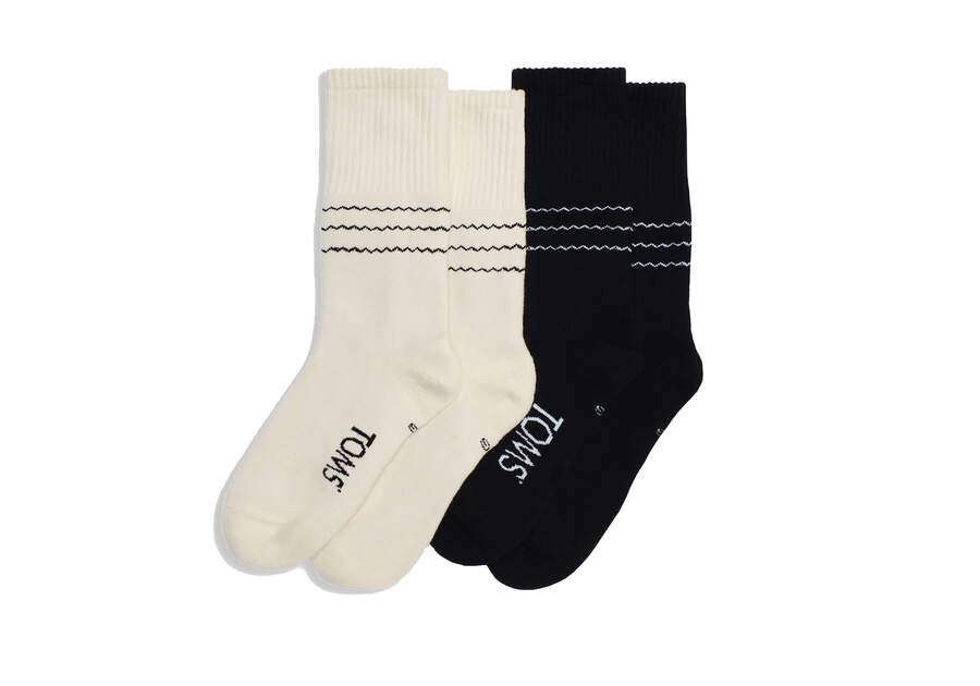 TOMS X KROST Crew Socks Additional View 1 Opens in a modal