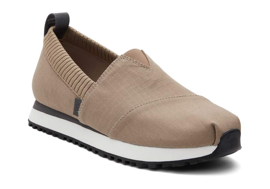 Mens Resident 2.0 Taupe Ripstop Sneaker | TOMS