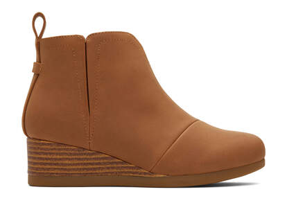 Youth Clare Tan Wedge Kids Boot