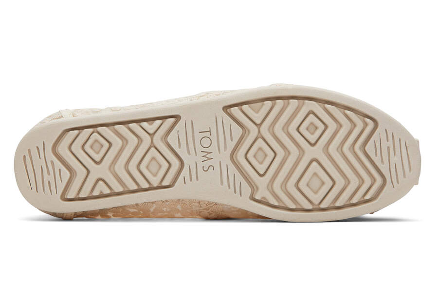 Alpargata Botanical Lace Bottom Sole View Opens in a modal