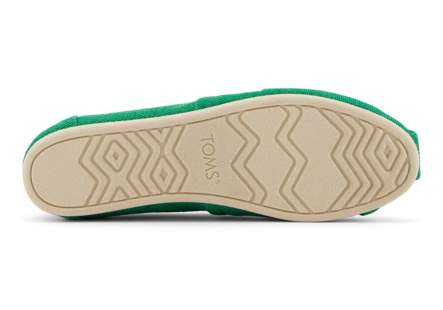 Alpargata Mint Heritage Canvas Bottom Sole View Opens in a modal