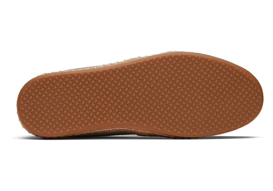 Alpargata Vetiver Suede Leather Wrap Bottom Sole View Opens in a modal