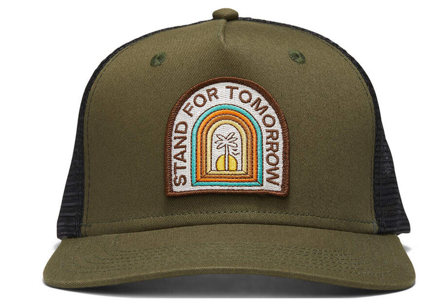 Venice Arches Trucker Hat Front View Opens in a modal