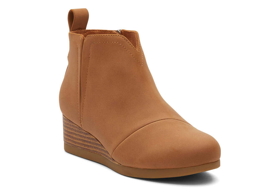 Youth Clare Tan Wedge Kids Boot  Opens in a modal