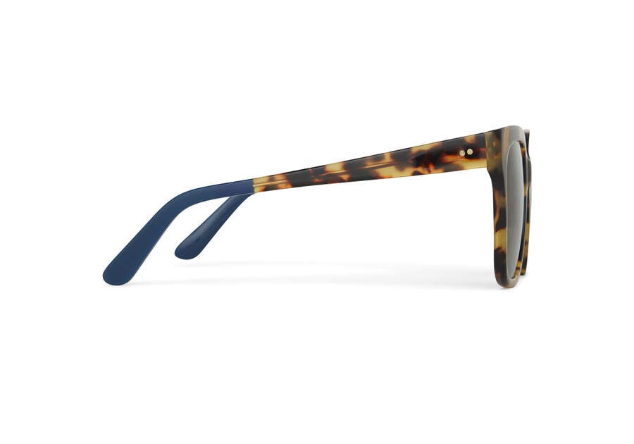 Natasha Tortoise Polarized Handcrafted Sunglasses 