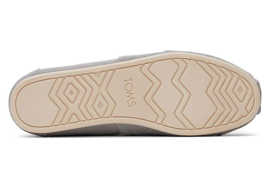 Alpargata Grey Heritage Canvas Bottom Sole View Opens in a modal