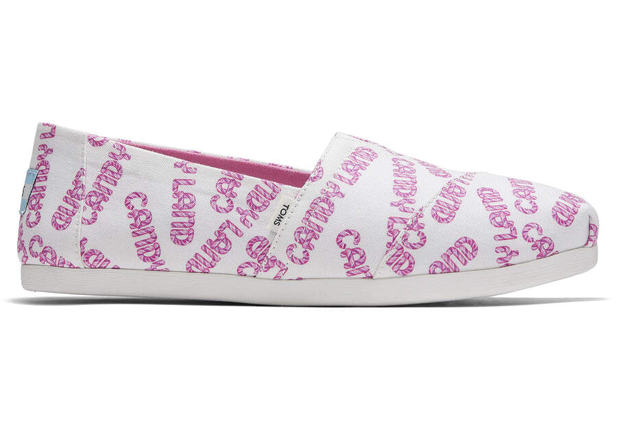 TOMS X Candy Land Logo CloudBound™ Alpargata Side View Opens in a modal