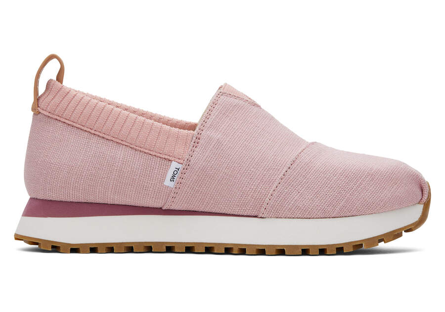 Women's Pink Heritage Canvas Resident Sneakers | TOMS