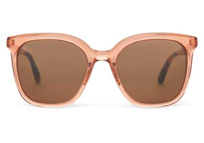 Charmaine Apricot Handcrafted Sunglasses
