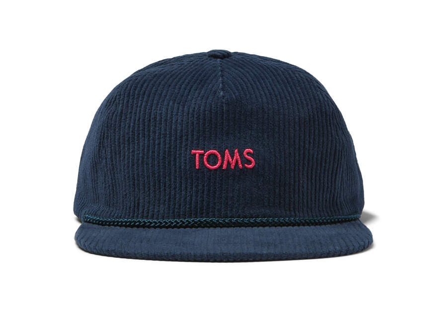 TOMS Corduroy Hat Front View Opens in a modal