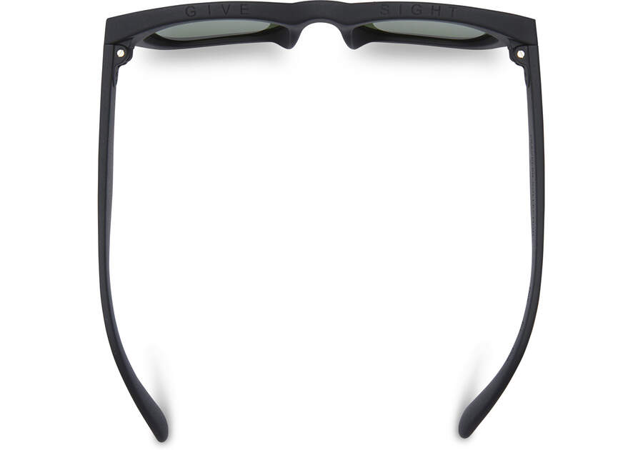 Sydney Black Traveler Sunglasses Top View Opens in a modal