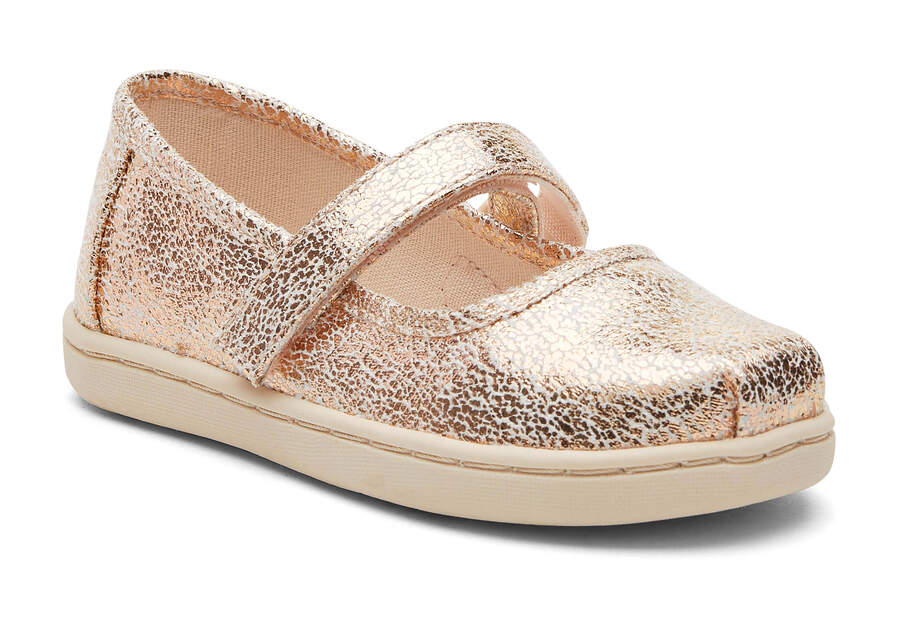 Tiny Mary Jane Gold Foil Toddler Shoe  Opens in a modal