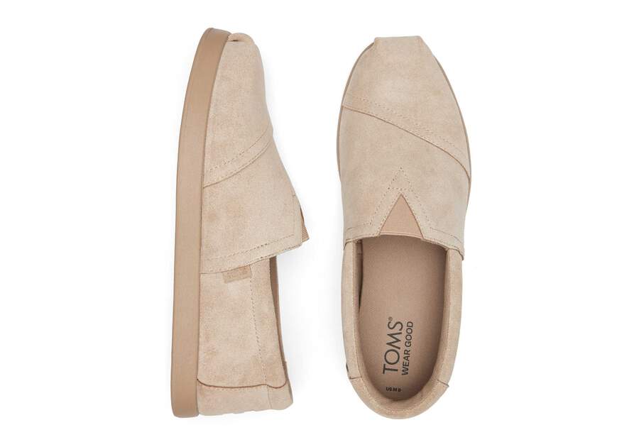 Alp Fwd Taupe Distressed Suede  Opens in a modal