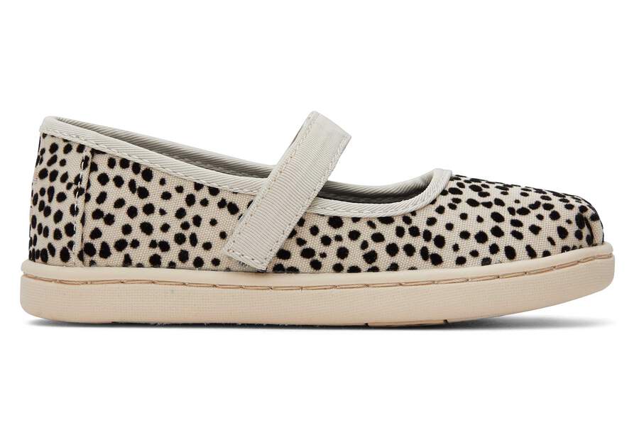 Mary Jane Mini Cheetah Print Toddler Shoe Side View Opens in a modal
