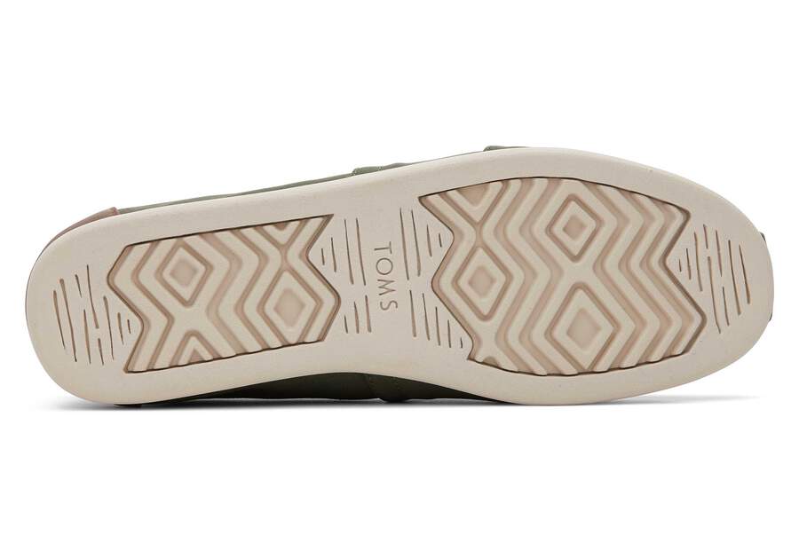 Alpargata Green SyntheticTrim Bottom Sole View Opens in a modal