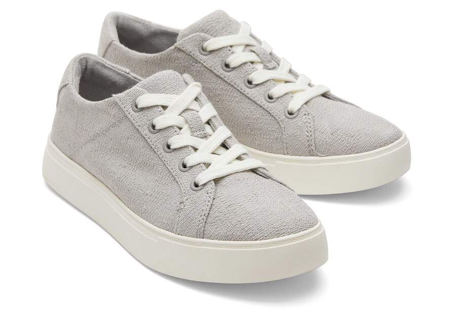 Kameron Grey Sneaker Front View Opens in a modal