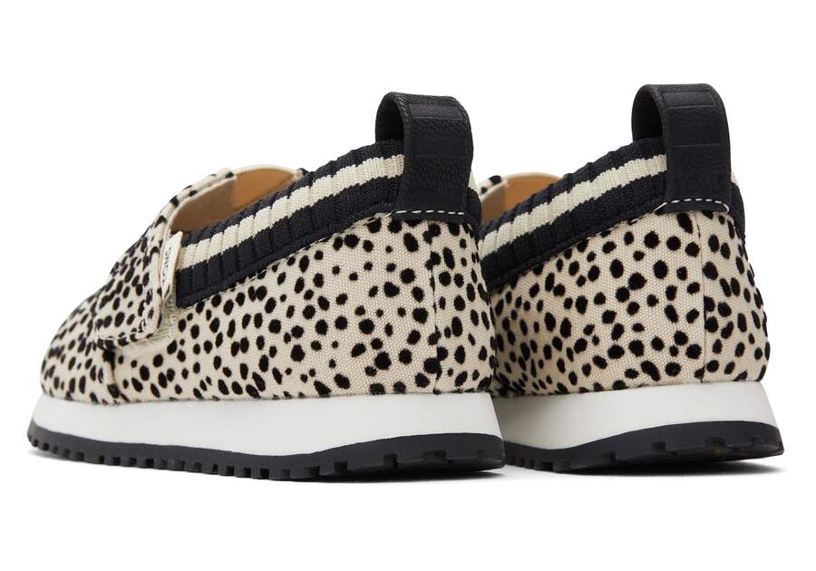 Tiny Resident Mini Cheetah Toddler Sneaker Back View Opens in a modal