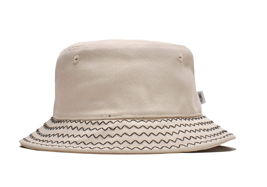 TOMS X KROST Bucket Hat Front View Opens in a modal