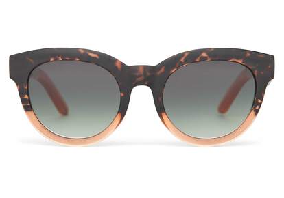 Florentin Blonde Tortoise Apricot Fade Traveler Sunglasses