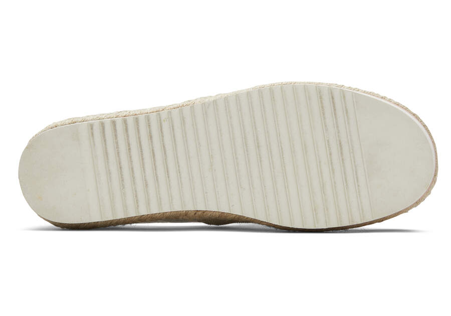 Alpargata Platform Rope Natural Espadrille Bottom Sole View Opens in a modal