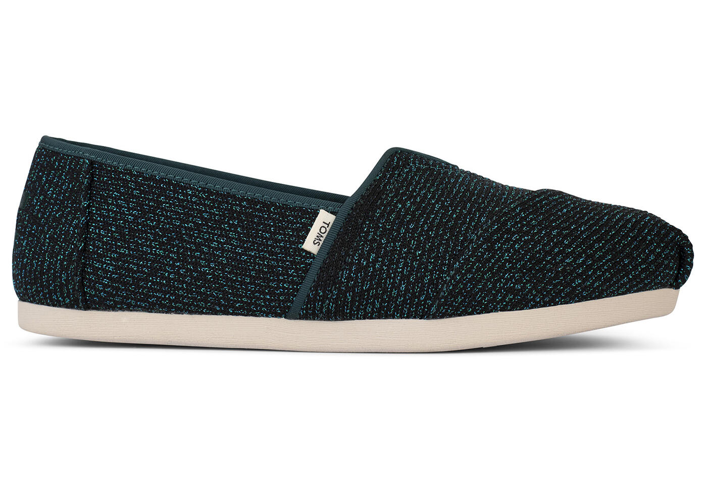Galapagos Green Sparkle Glitter Knit Women's Classics | TOMS